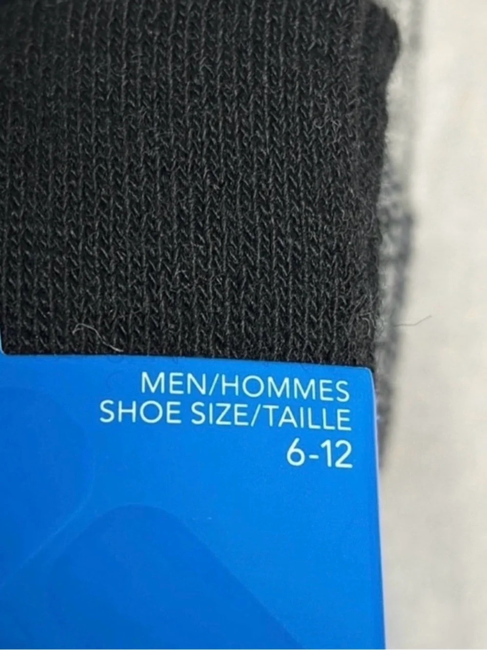 New Columbia Socks Men’s 4 Pairs Black & Gray Wool Blend Crew Sock Casual Active